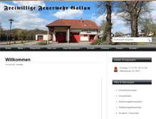 Tablet Screenshot of feuerwehr-gallun.de